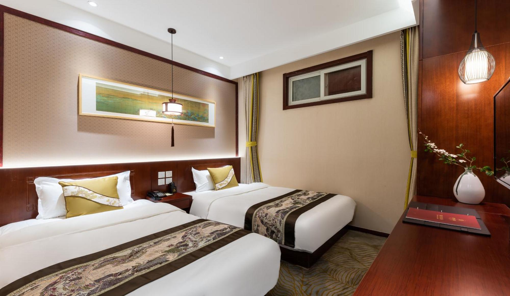 Chinese Culture Boutique Hotel-Tangfu,Traditional Chinese Theme,Heart Of Beijing,Near Forbidden City,Tiananmen Square,Hutongs,Metro Access,Free Coffee,Tea,Laundry Pequim Exterior foto