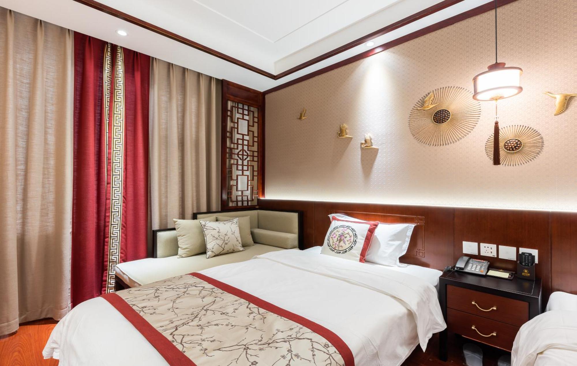 Chinese Culture Boutique Hotel-Tangfu,Traditional Chinese Theme,Heart Of Beijing,Near Forbidden City,Tiananmen Square,Hutongs,Metro Access,Free Coffee,Tea,Laundry Pequim Exterior foto