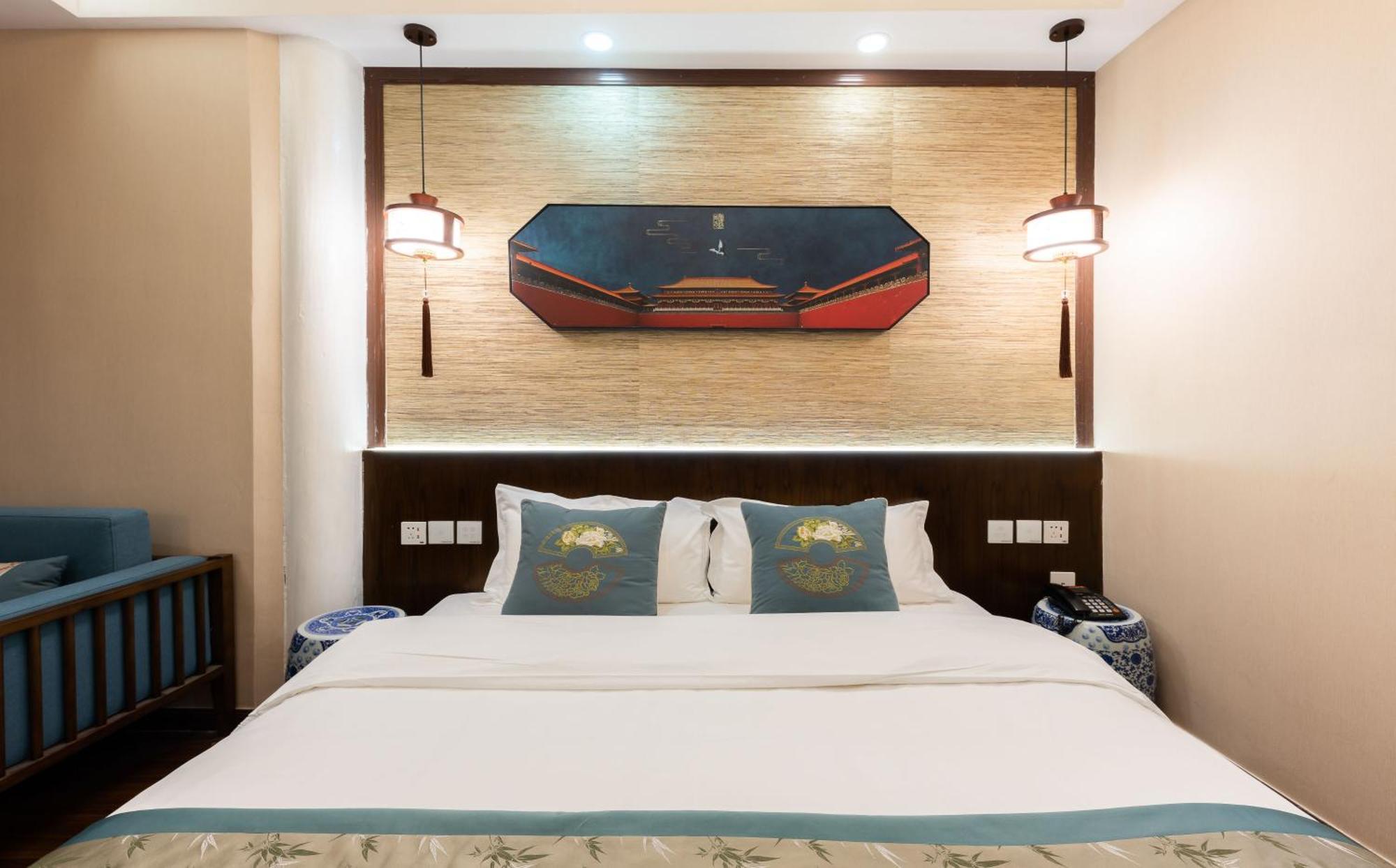 Chinese Culture Boutique Hotel-Tangfu,Traditional Chinese Theme,Heart Of Beijing,Near Forbidden City,Tiananmen Square,Hutongs,Metro Access,Free Coffee,Tea,Laundry Pequim Quarto foto